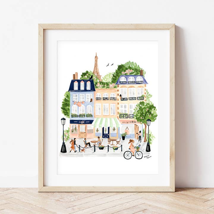 La Petite Épicerie - Wholesale DIY Craft Kit - Paint by number kit - Paris