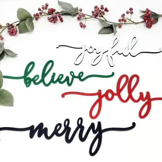 Ferie bord ord sted indstilling | Julested Indstilling | for engroshandel hos Rosie and Vi