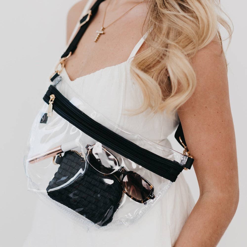Pretty Simple - Wholesale Crossbody Bag - Women's - Kehlani Clear Stadium Bum Bag0