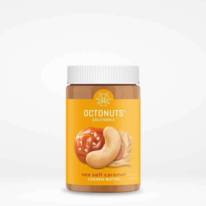 Octonuts California - Wholesale Nut Butter - Sea Salt Caramel Cashew Butter
