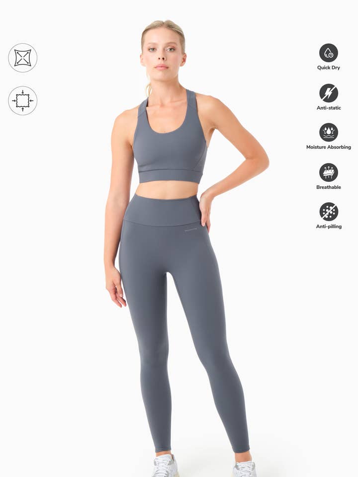 LINNDA | High Waist Leggings aus recyceltem Polyamid for wholesale by ORGANICATION