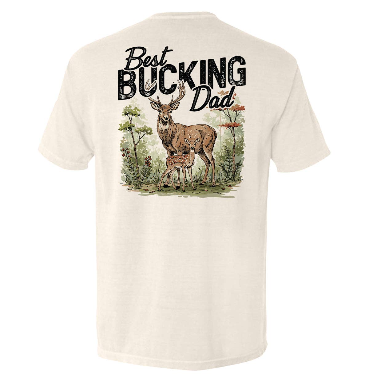 Shield Republic - Wholesale Screen Printed T-Shirt - Men's - Best Bucking Dad2