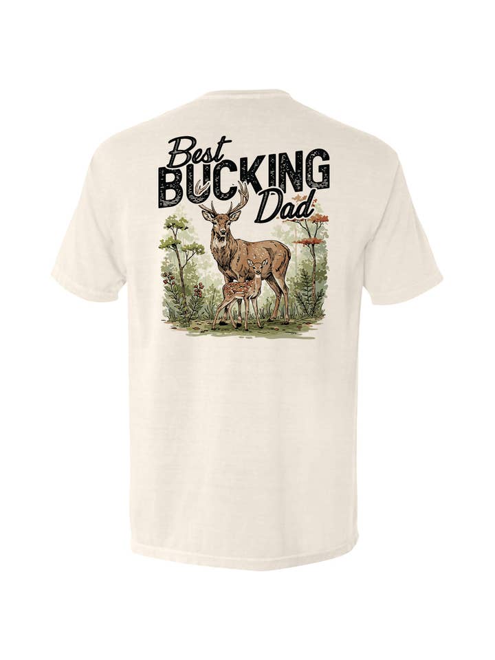 Shield Republic - Wholesale Screen Printed T-Shirt - Men's - Best Bucking Dad2