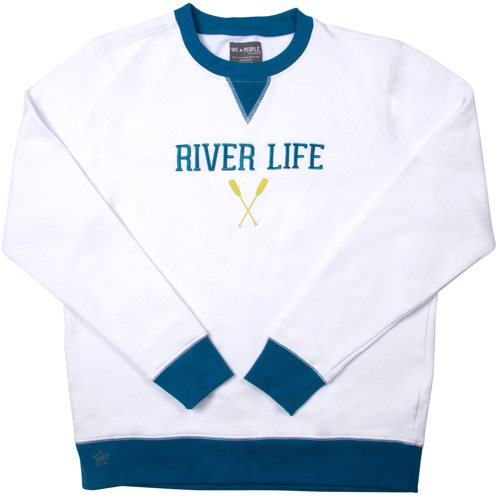 Pavilion - Wholesale Graphic Sweatshirt - Women's - River Life - 2XL White Unisex Crewneck Sweatshirt3