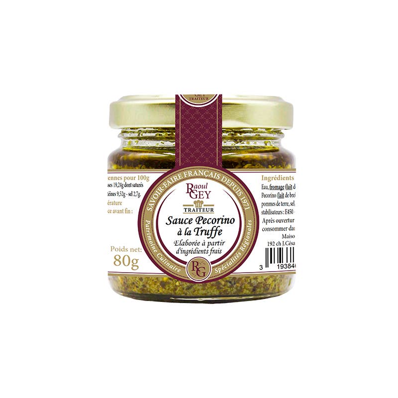 Maison RGEY - Vente Sauces - Sauce Pecorino à la truffe d'été - 80g - 19577