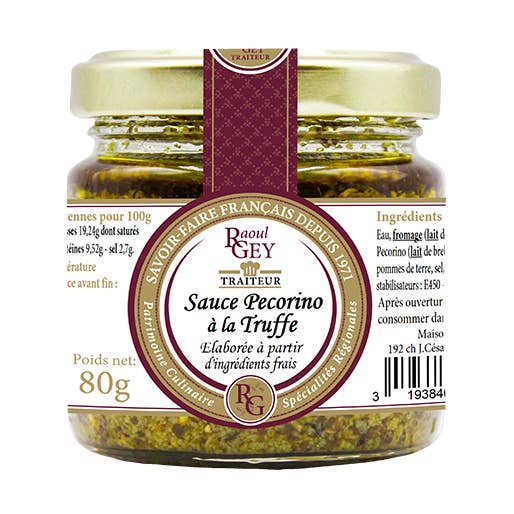 Pecorino-sauce med sommertrøffel - 80g - 19577 for engroshandel hos Maison RGEY