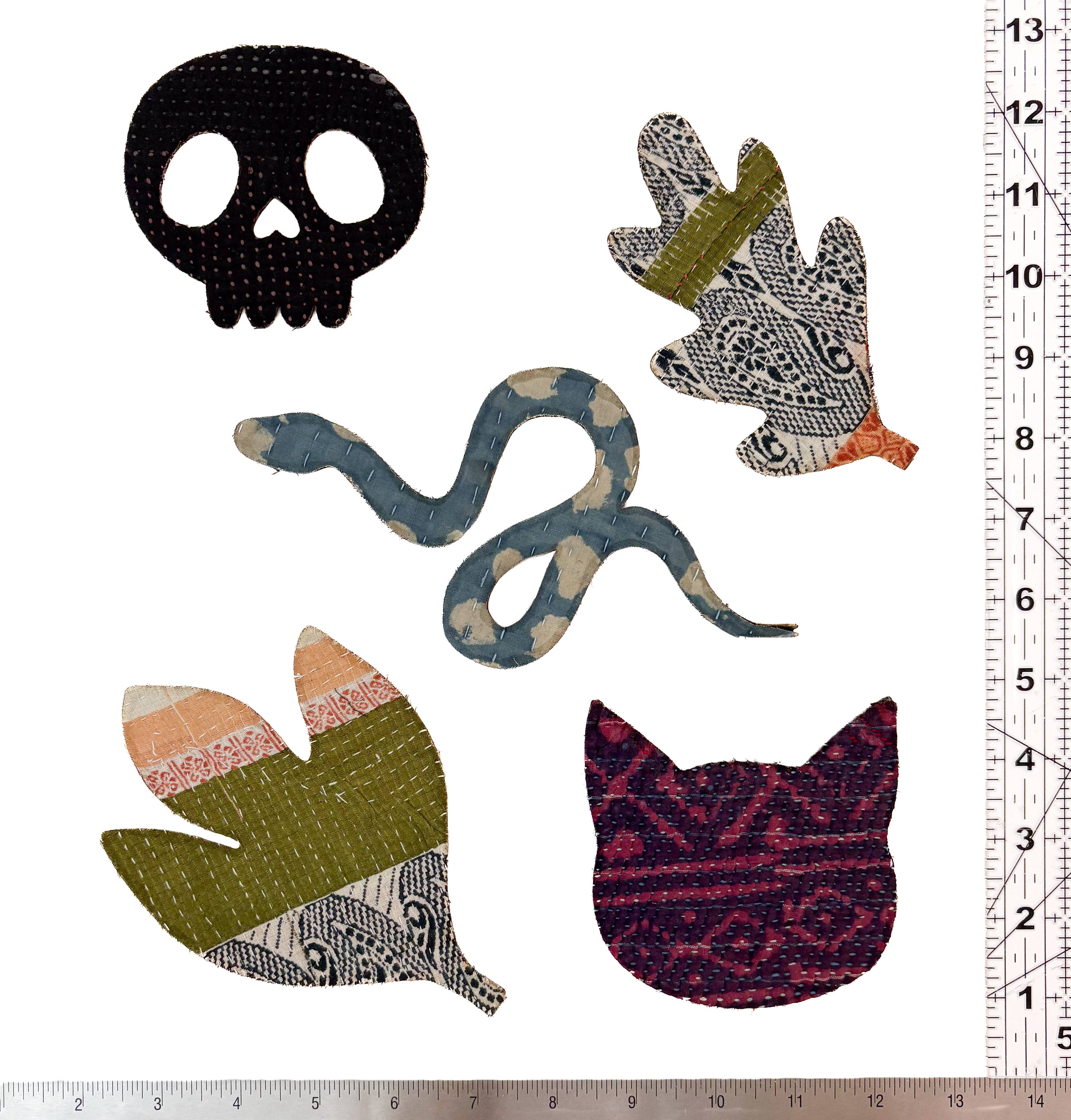 OTTO FINN - Venta al por mayor Parches - Parche Kantha Mediano para Planchar24