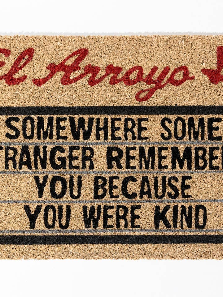 Paillasson d'extérieur - Some Stranger pour la vente par El Arroyo