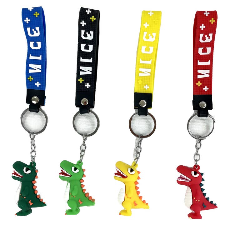 Tecknad Dino Nyckelring KC1212-24 (12ST) för wholesale av TAPA fashion