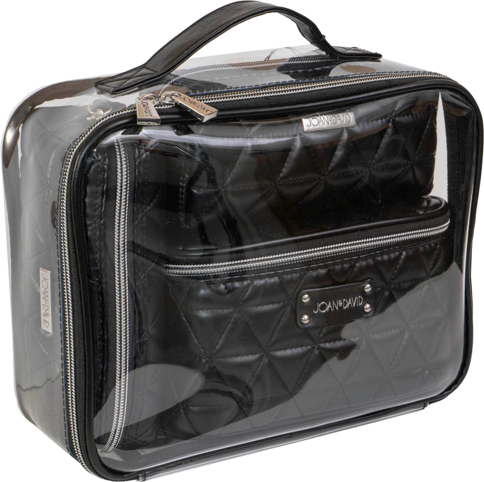 Magid - Wholesale Make-up/cosmetic bag - Joan & David The Triangle Quilted 4 Piece Cosmetic Bag Set9