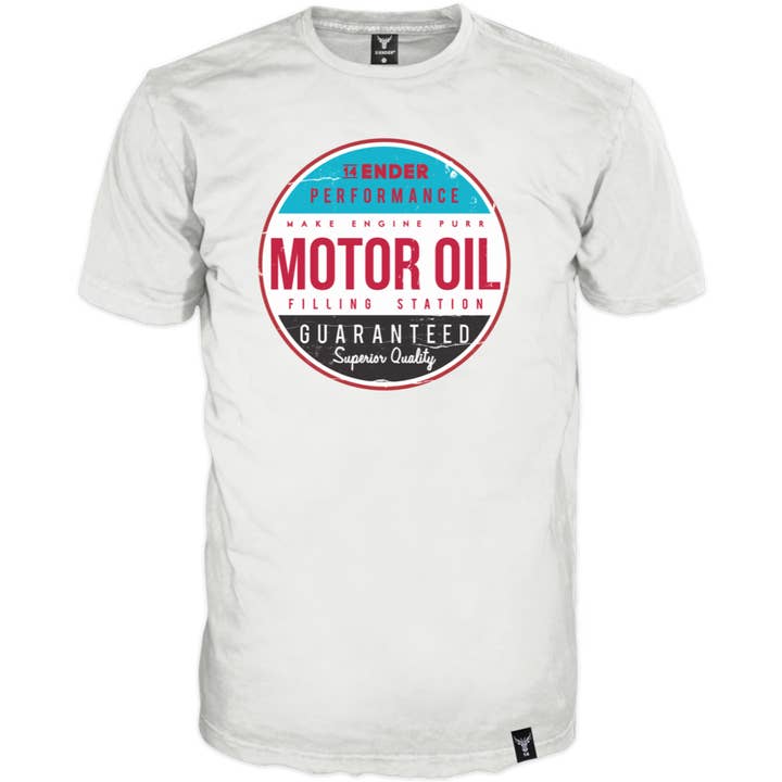 white Performance 1 14ender T-shirt for wholesale on Faire