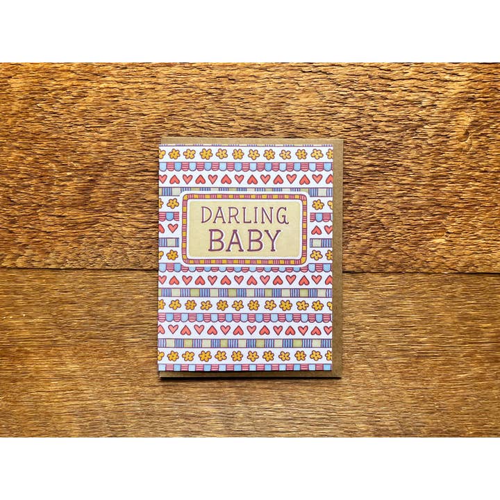 Noteworthy Paper & Press – wholesale Vardagliga hälsningskort – Älskling Baby Kort