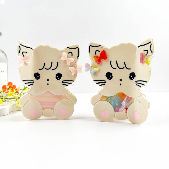 🐱 Súper lindo pasador de pelo de gato de dibujos animados – ¡Kawaii y divertido! 🐾 y otras tendencias de Resultados para accesorios para gatos al por mayor. Devoluciones gratuitas y condiciones de pago a 60 días en Faire en Faire.