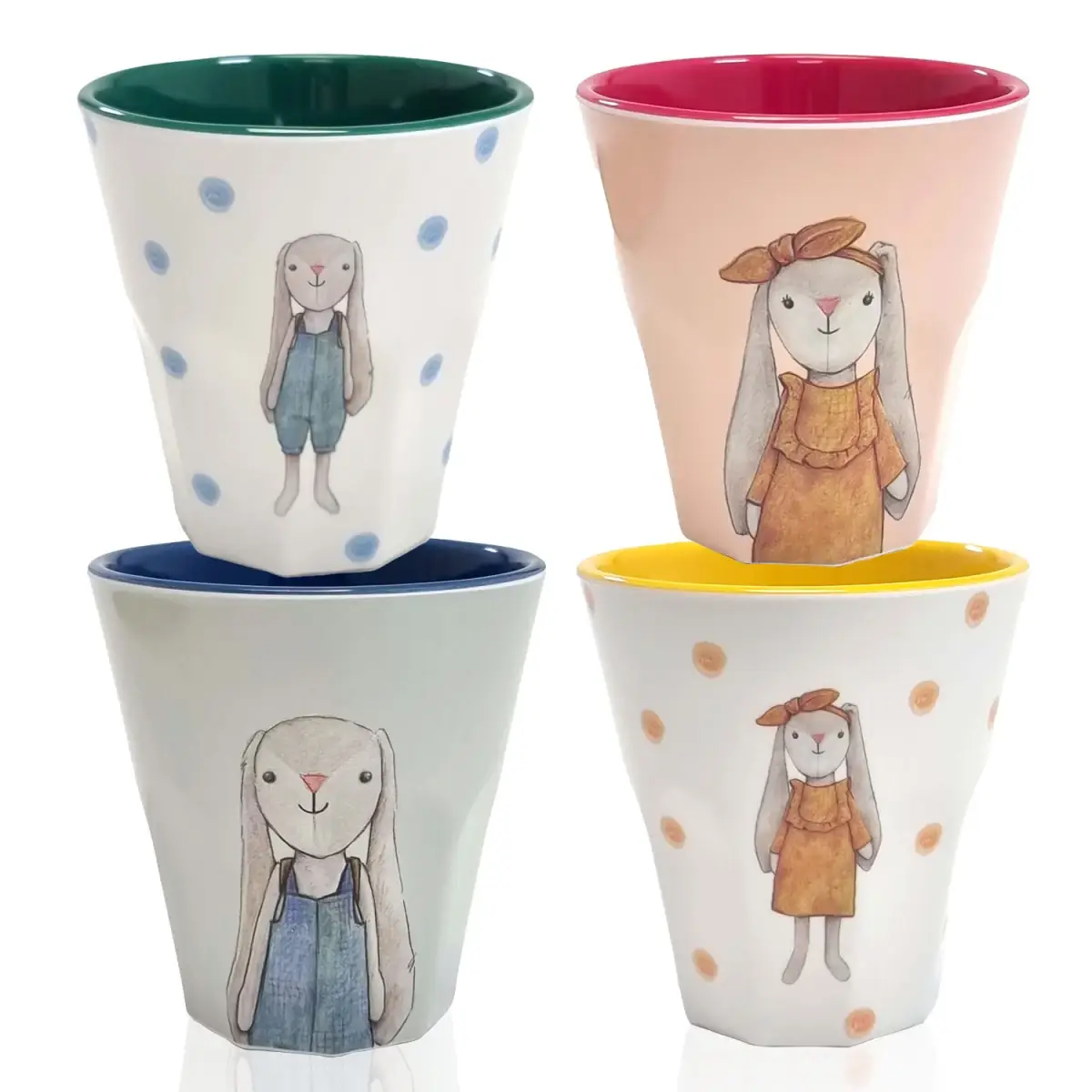 Mea-Living - Wholesale Coffee Mug - Pink melamine mug “Hedda Hedda”1