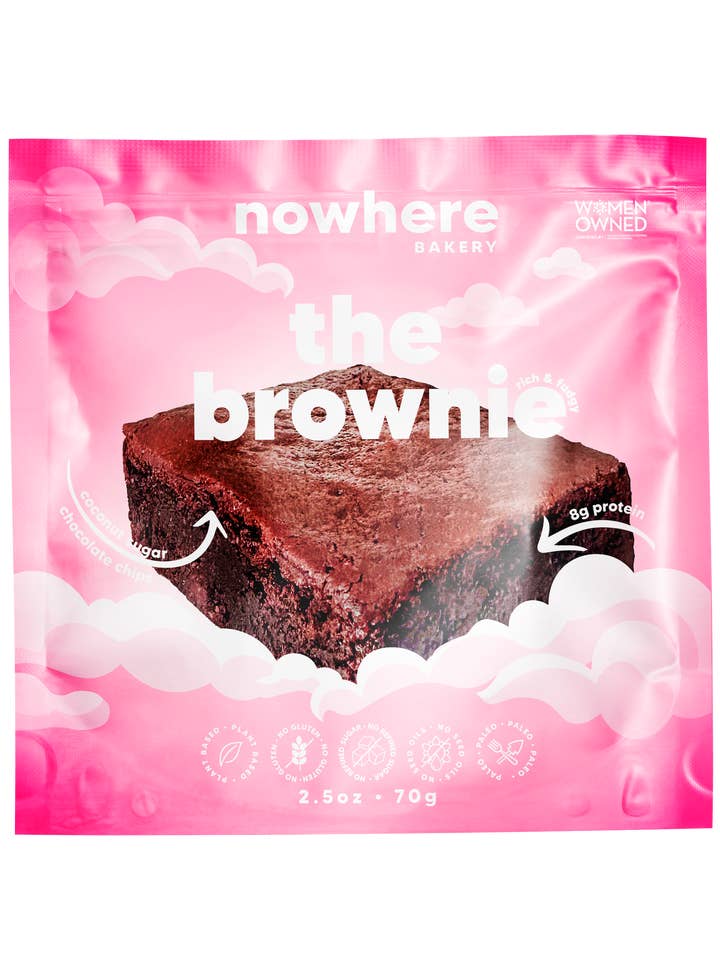The Brownie for wholesale by Nowhere Bakery