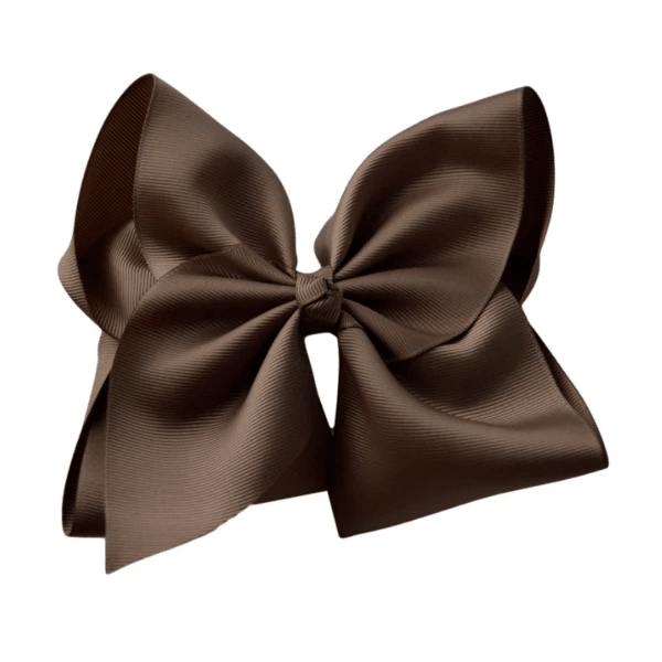The Solid Bow - Wholesale Hair Bow - Kids - 6 inch Solid Grosgrain Bow/Alligator Clip25
