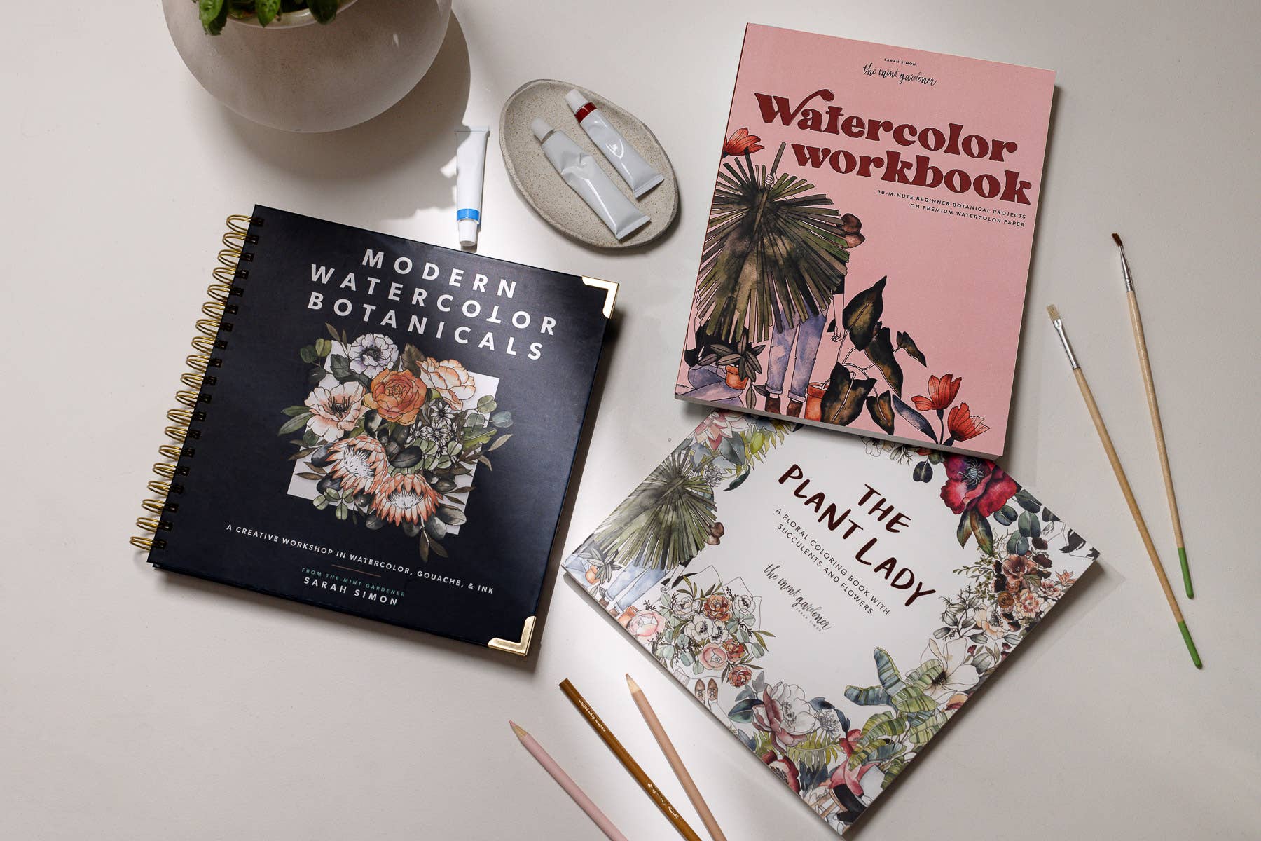 Paige Tate & Co. – wholesale Watercolour paint – Watercolor Workbook (30-Minute Beginner Projects)6