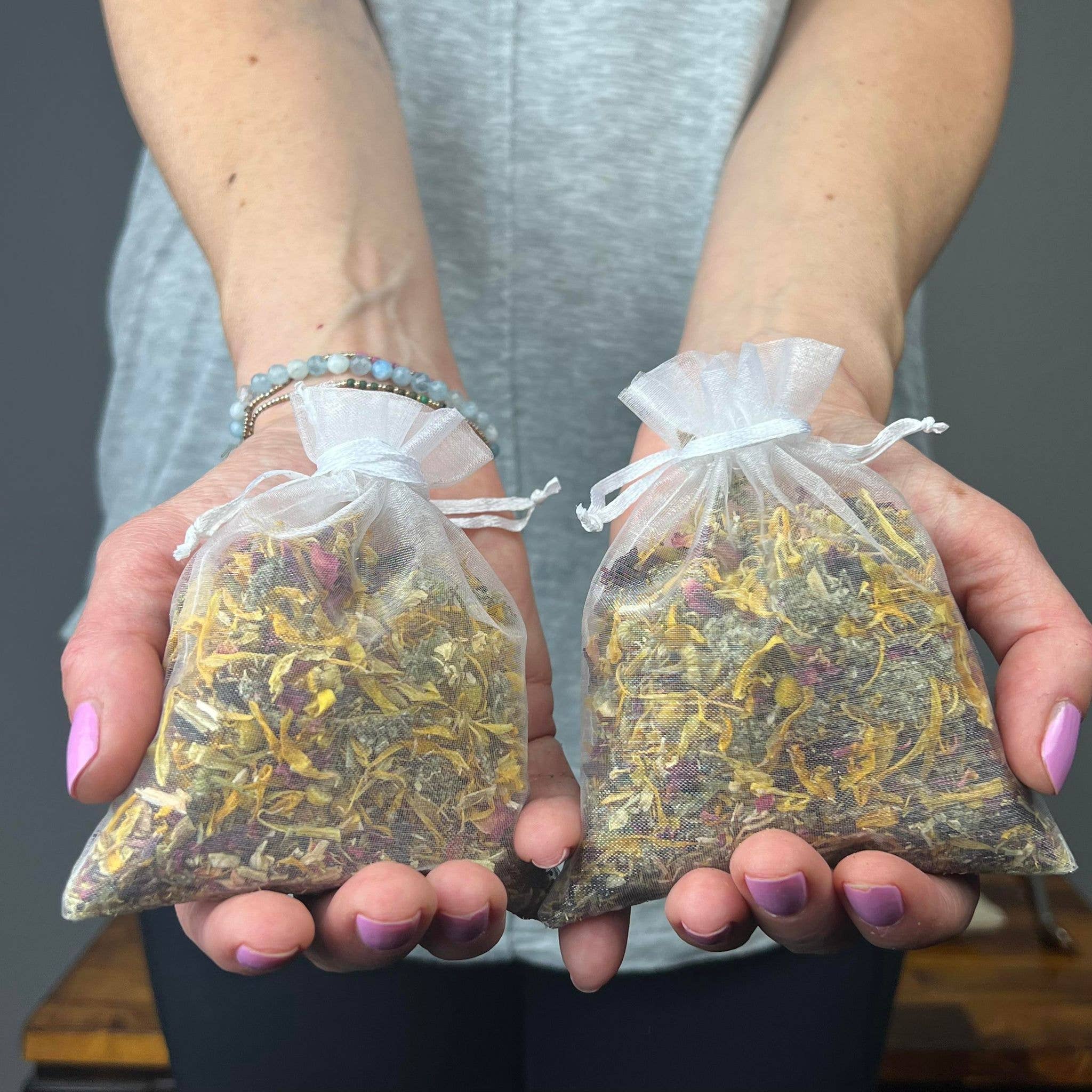 Tree Fifty Four - Wholesale Health/Detox Tea - Organic V-Steam Drawstring Filter Bags | Yoni Therapy | 4PK3