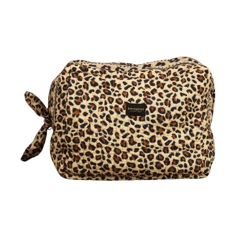 Necessär - beige leopard för wholesale av Love Explorers