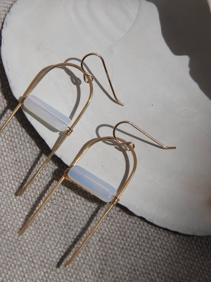 Beam Earrings for wholesale by Wild Sol Jewelry