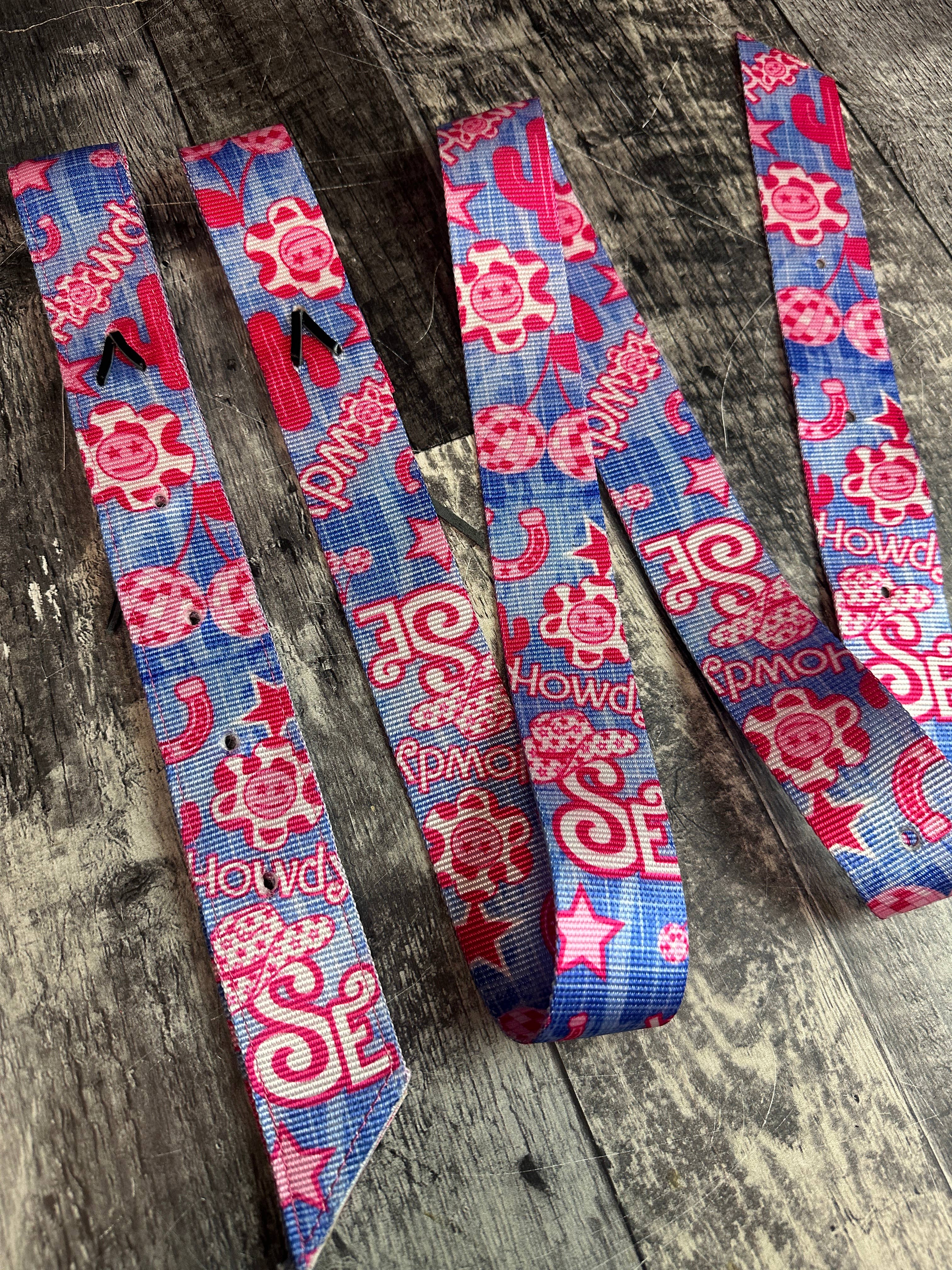 Schulz Equine - Wholesale Paardrijuitrusting - Set van nylon Latigo en Off Billet18