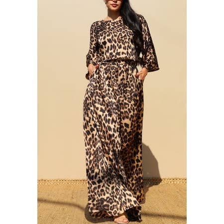 CONJUNTO RELAJADO WILD LUXE para venta al por mayor de Esmeray Clothing