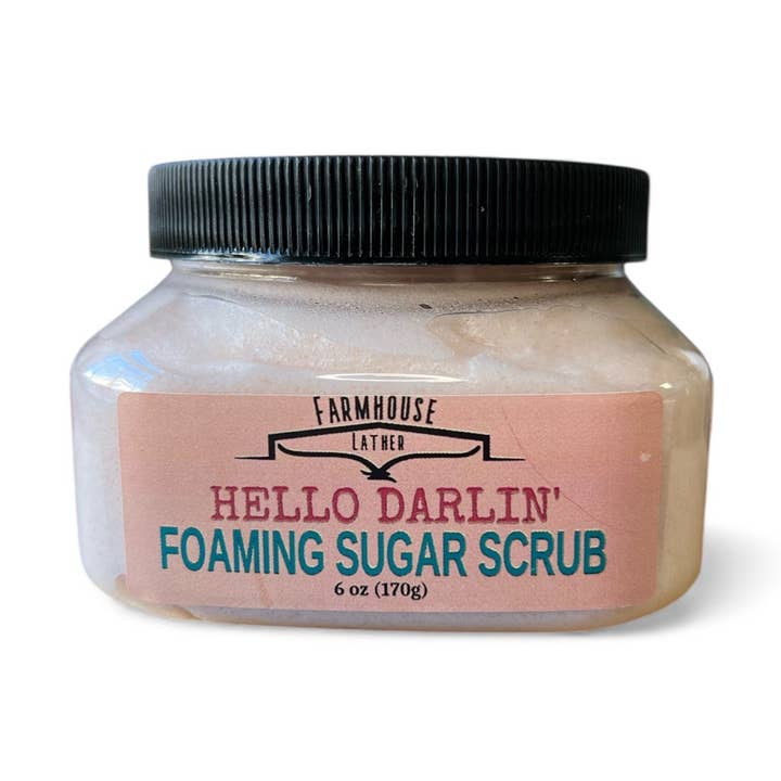 Hello Darlin' - Foaming Sugar Scrub for wholesale by Farmhouse Lather