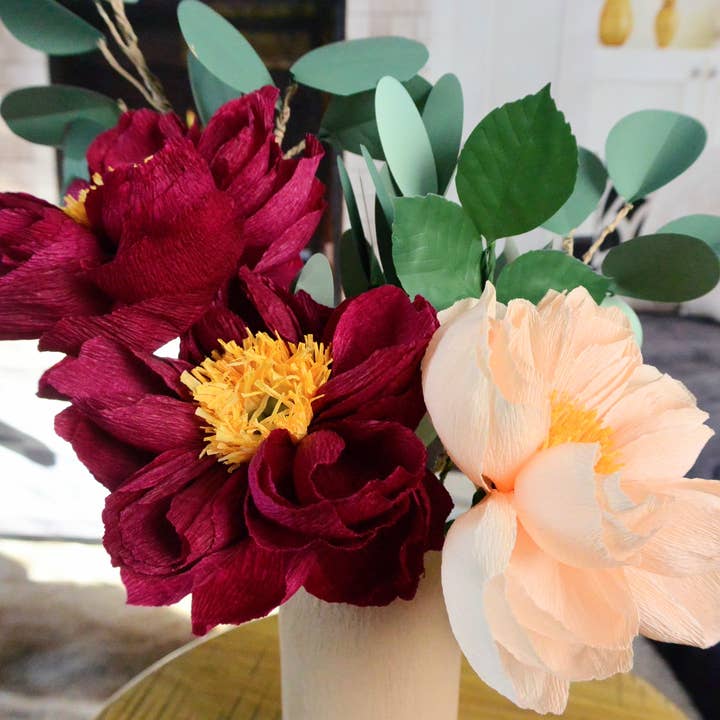 Beautiful Things By Bec - Wholesale Artificial flowers - Shades of Pink Artificial Paper Peonies1