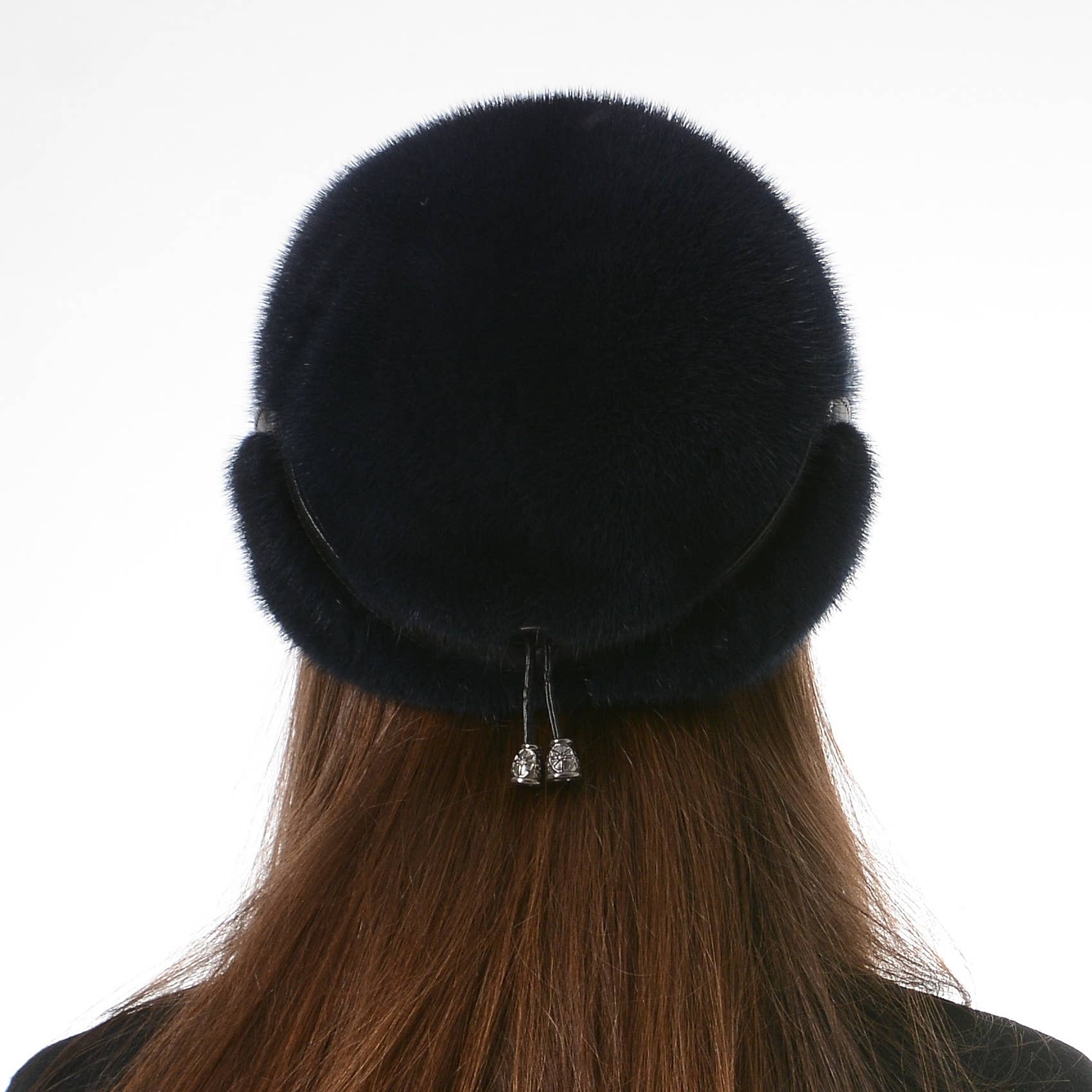 FurStyleUa - Vente Béret – femme - Chapeau en fourrure de vison pour femme, chapeau d'hiver en fourrure russe, véritable chapeau en fourrure.4