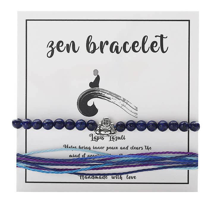 Gypsy Soul - Wholesale Beaded Bracelet - Zen Buddha Energy Bracelet - 12 pcs7