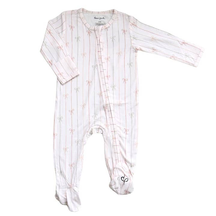 Peça Única com Fecho de Correr em Laços Encantadores por atacado de Dear Perli