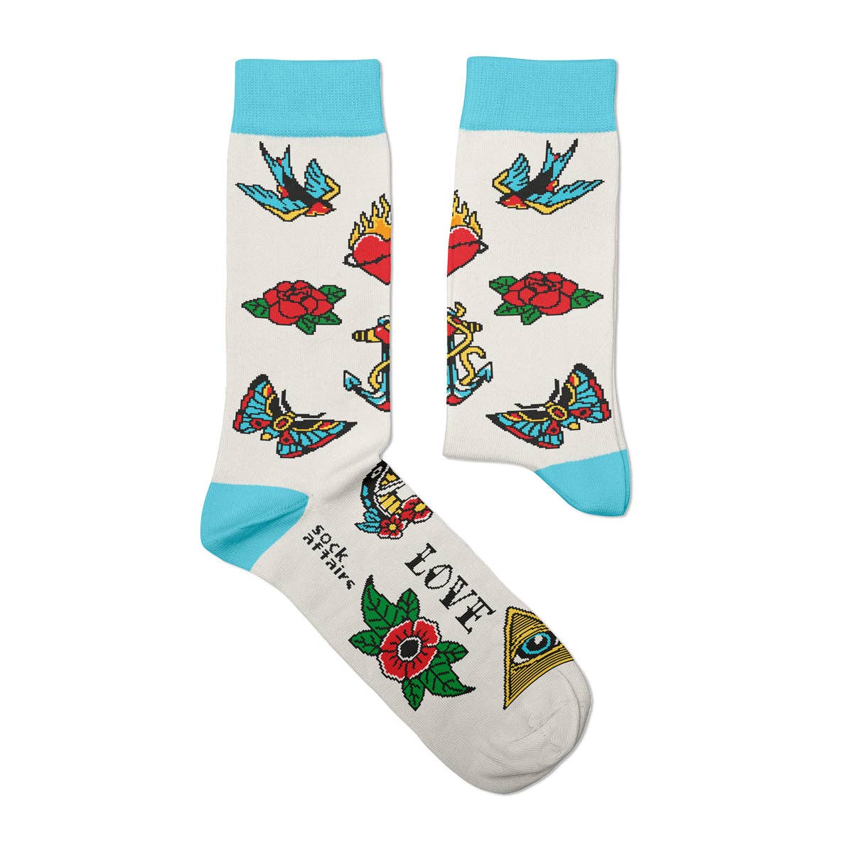 Sock Affairs - Wholesale Socks - Unisex - Traditional American Tattoo Socks2