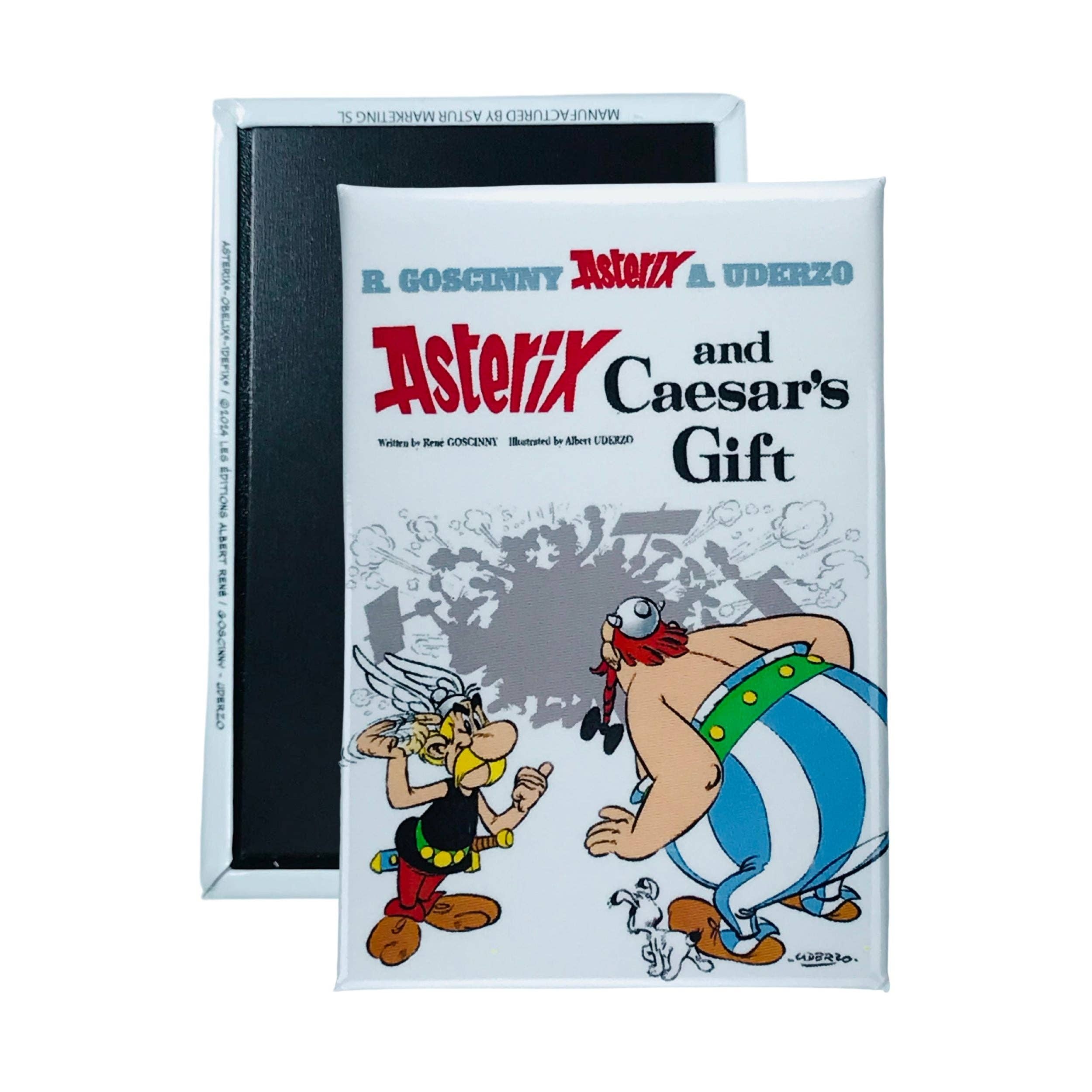 Astur Pins - Wholesale Lapel Pin/Button - Iman © 21 - Asterix and Caesar's Gift - Comic Cover - English - A#1010