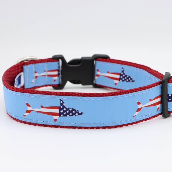 Preston Ribbons - Wholesale Pet Collar - Dog - American Shark #549