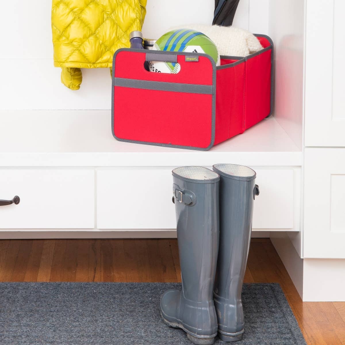 meori Inc - Vente Bacs de rangement - Grande boîte de rangement pliable et organiseur de coffre14