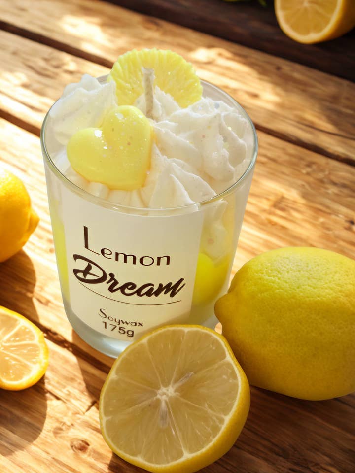 Doftljus med citrondröm för wholesale av JoyDecor