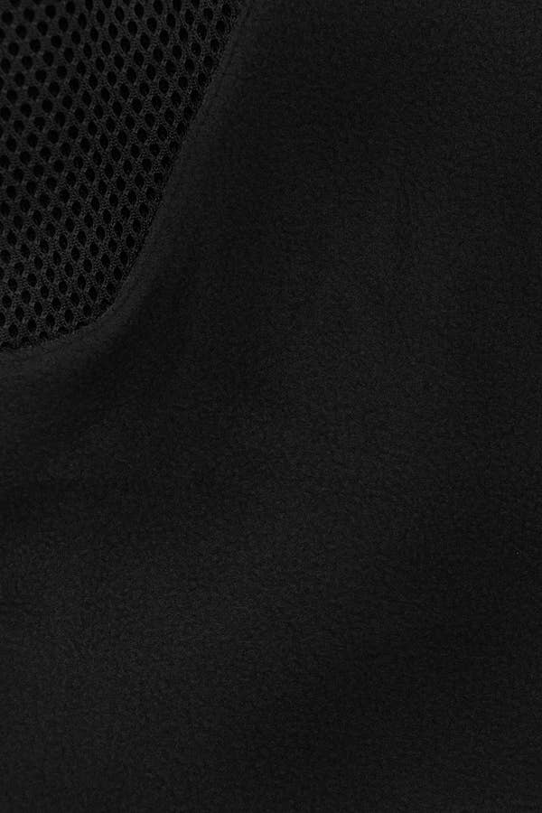 Black Fleece Single Hole Mesh Panel Full-Cover Balaclava for wholesale on Faire3