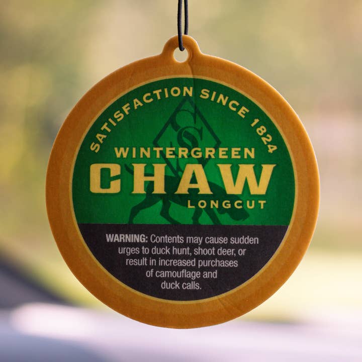 Chaw - luchtverfrisser - Wintergroen geur voor wholesale door Scent South