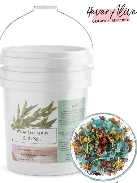 Eucalyptus & Spearmint Bath Salt - SPA Professional for wholesale by 4everalive Labs