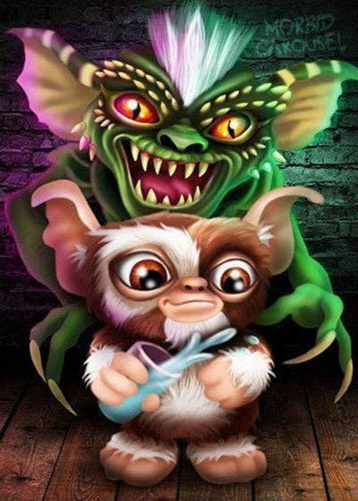 Art for Anxiety - Wholesale Wall Accent - Gremlin 50x50cm Round0