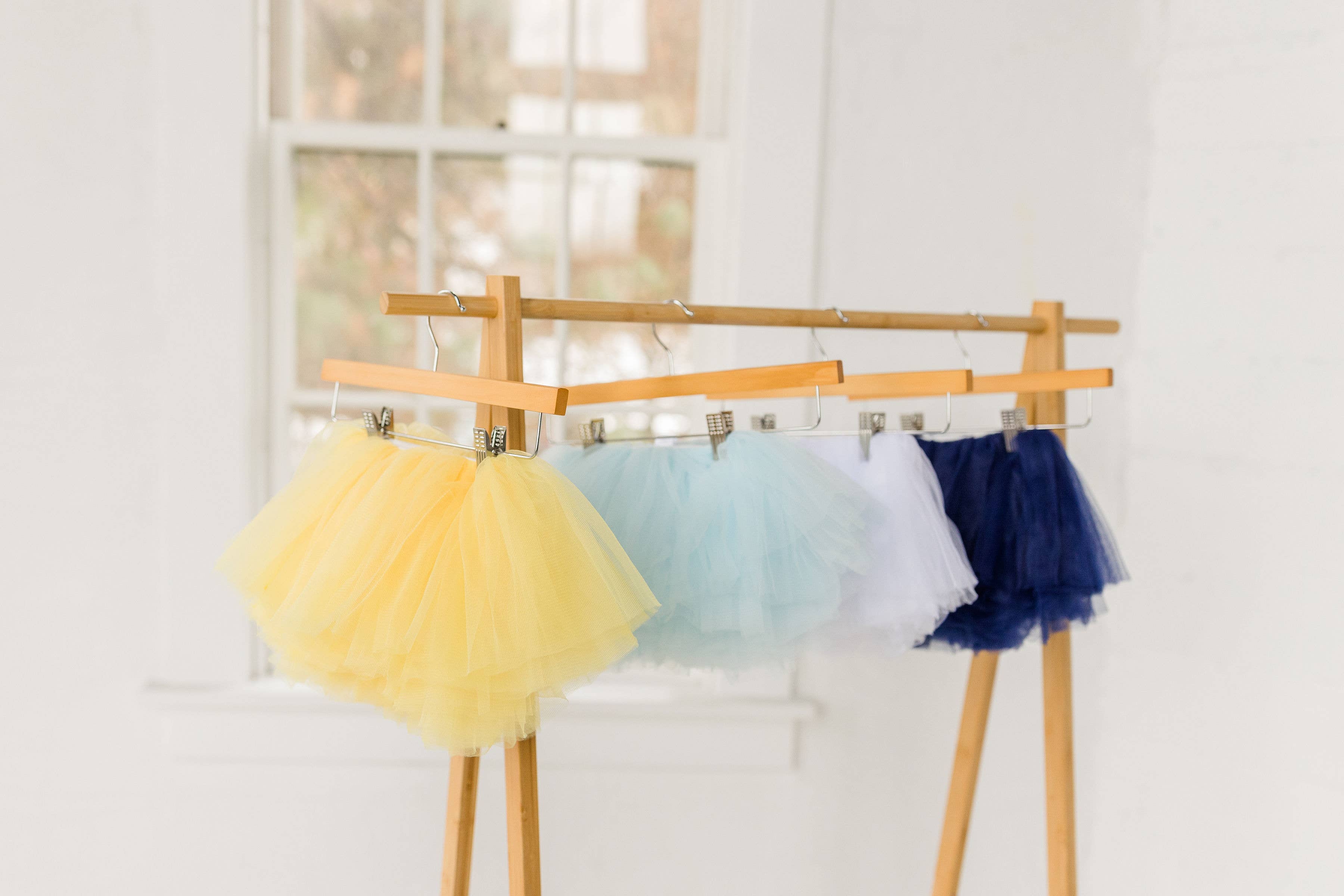 The Glam Goat - Vente Tutu – enfant - Tutu bleu clair à couches complètes, jupe tutu complète4