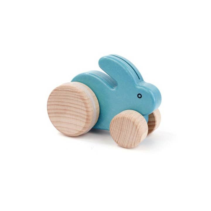 BAJO WOODEN TOYS - Wholesale Wood Toy - Kids - Wooden Small Rabbit (Jumping)1