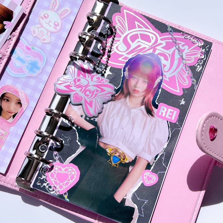 Mins Studios - Wholesale Binder - A6 Rockstar Black Binder Refill1