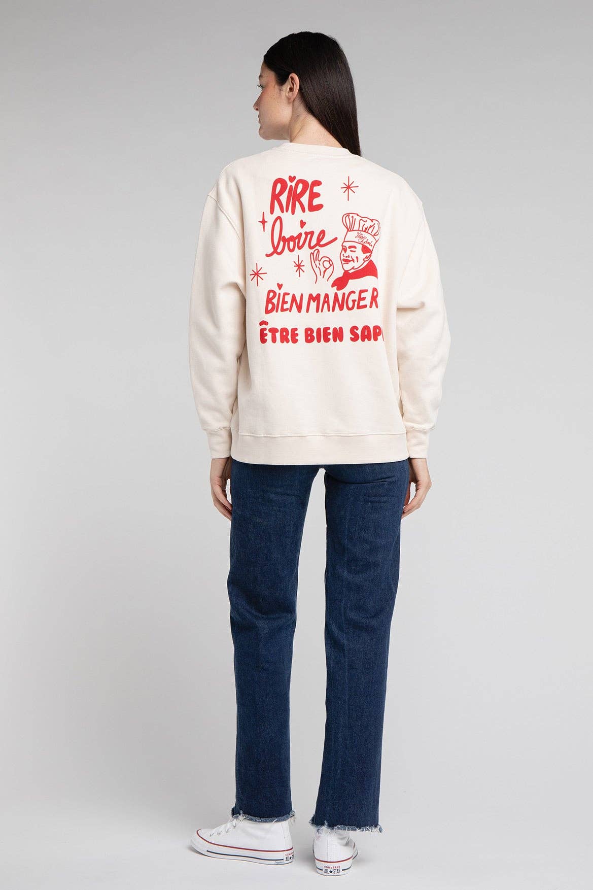 Elise Chalmin - Wholesale Graphic Sweatshirt - Women's - Luigi sweatshirt10