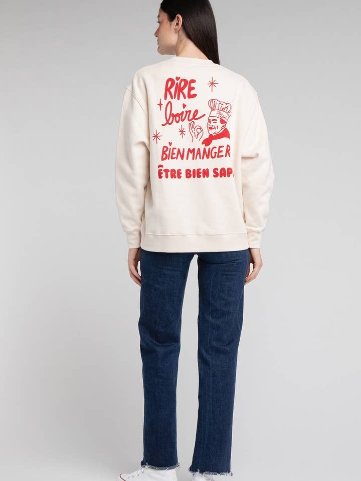 Elise Chalmin - Wholesale Graphic Sweatshirt - Women's - Luigi sweatshirt10