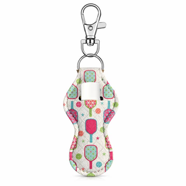 Pickleball Stars Lippenbalsam-Halter Schlüsselanhänger für den Großhandel von Born to Rally