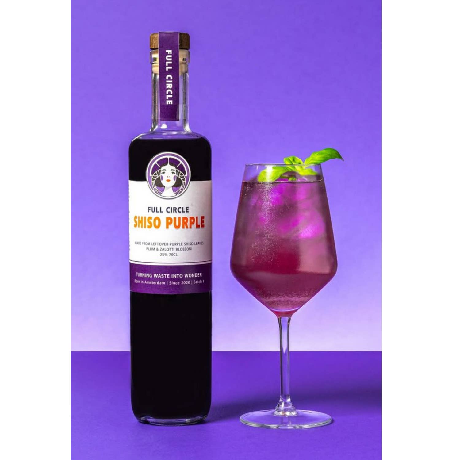 Full Circle - Wholesale Liqueur - Shiso Purple 700 ml – Floral Liqueur from Shiso & Plum4