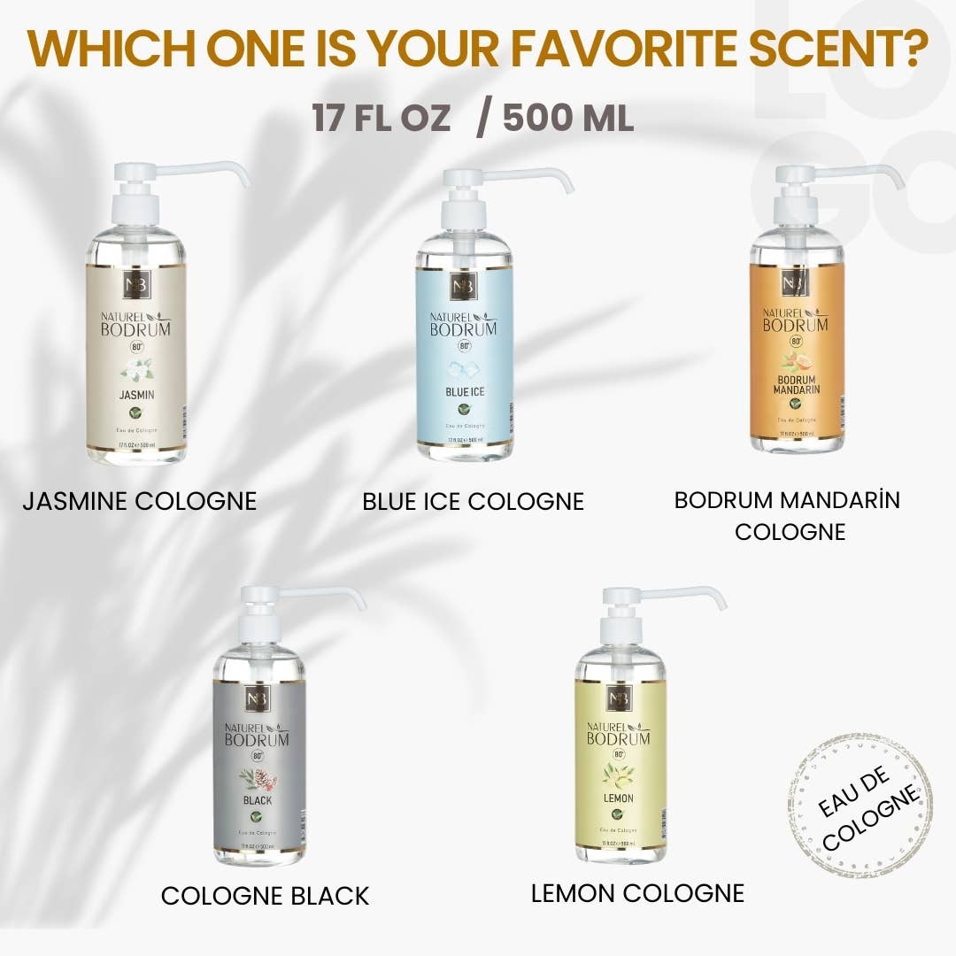 NB NATURAL BODRUM – Colónia em spray por atacado – Colónia Negra Extra Forte 17 Oz Nb Colónia Turca10
