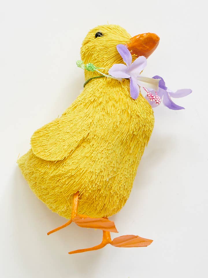 5" Yellow Easter Duck for wholesale by WORTH IMPORTS