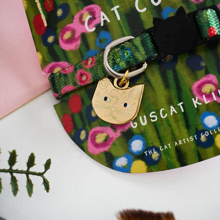 Niaski - Wholesale Pet Collar - Cat - Guscat Klimt Artist Cat Collar